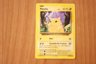 Carta Pokémon Pikachu Básico LV.12 60 PS