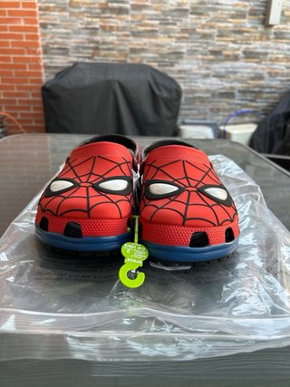 Crocs Spiderman Marvel studios brand new day