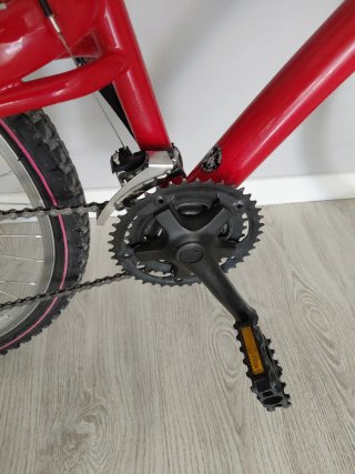 Bicicleta de Montaña Roja