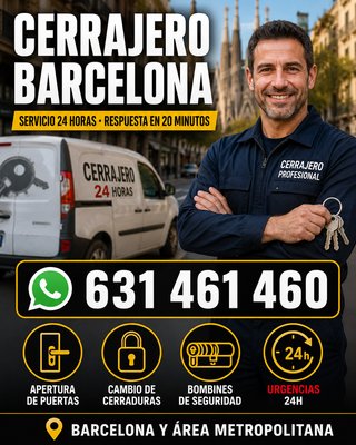 CERRAJERO EN BARCELONA Y ALREDEDORES | 24H