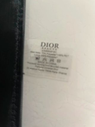 Tote Christian Dior Tul y Terciopelo Negro