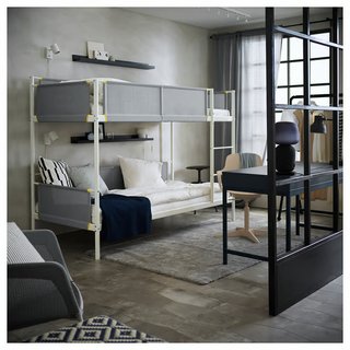 Letto a castello Ikea Vitval 90x200