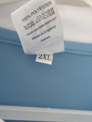 Camiseta clasica Celta de Vigo. Talla XL