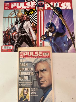 lote de the pulse MARVEL