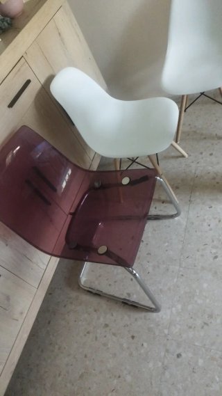 Silla acrílico