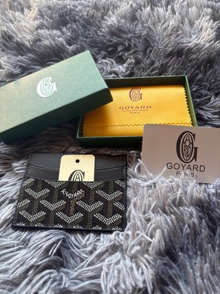 Portacarte Goyard nero
