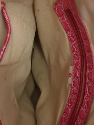 Borsa e pochette Caleidos fucsia