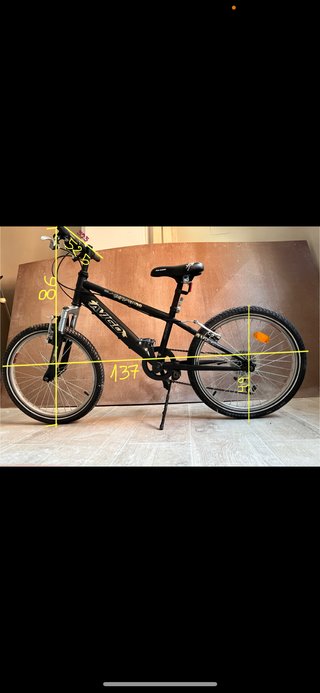 Bicicleta niño Avigo en negra. Poco uso