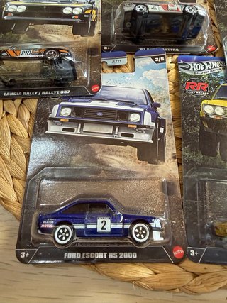 Lote 5 Coches Hot Wheels Rally Racing