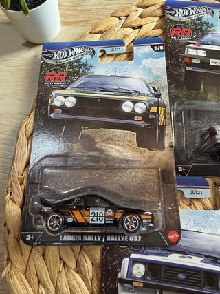 Lote 5 Coches Hot Wheels Rally Racing