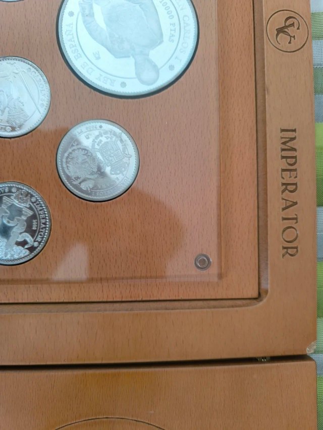 Coleccion Monedas plata Carolvs Imperator V Centen