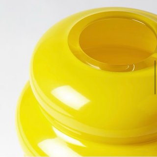 Vaso vetro giallo IKEA KALLARHALS