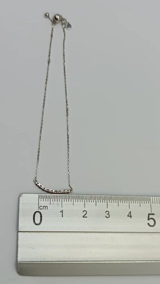 Pulsera oro 18kt con circonitas.