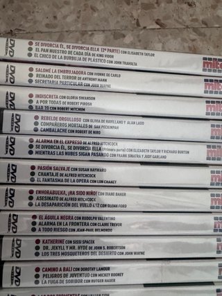 Colección Mitos del Cine - 30 DVD