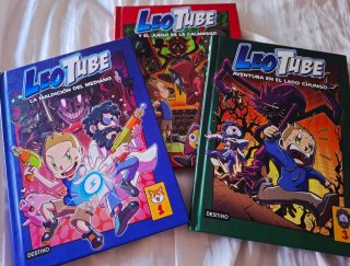 Colección LeoTube libros 1, 2 y 3