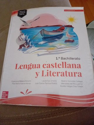 Lengua castellana y literatura 1o Bachillerato