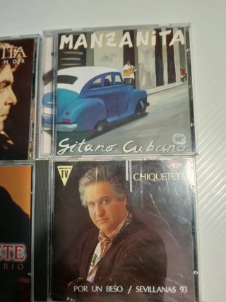 Lote CDs Flamenco Manzanita, Chiquetete, Junco,