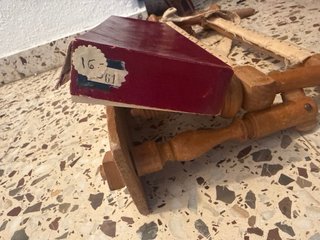 Telar Bastidor Antiguo Encaje Bolillos