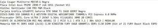 PC Escritorio Intel Core Ultra 7 64GB RAM