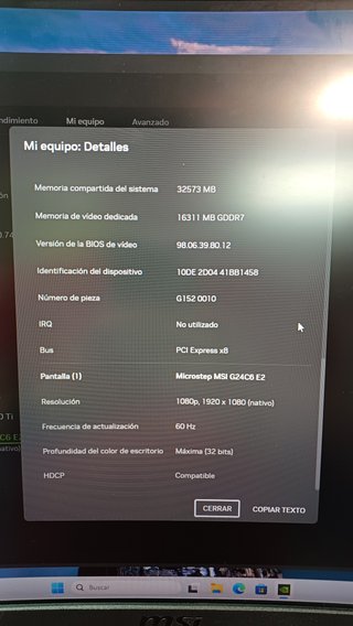 PC Escritorio Intel Core Ultra 7 64GB RAM