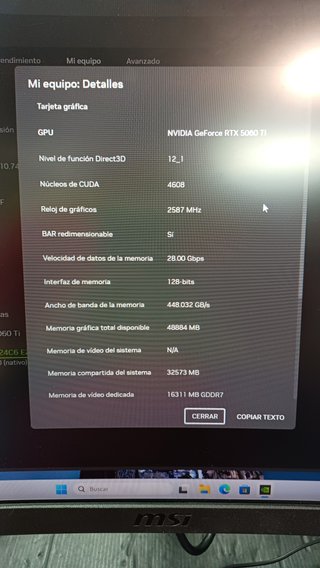 PC Escritorio Intel Core Ultra 7 64GB RAM