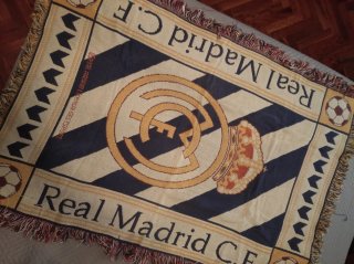Alfombra Real Madrid C.F. - Beige y Azul