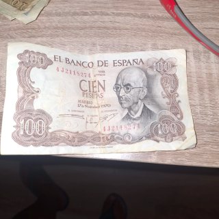 Billete 100 Pesetas España 1970