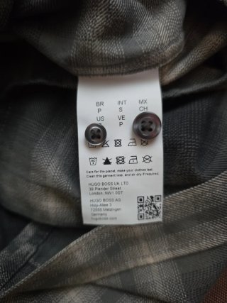 HUGO BOSS ORIGINAL, REGULAR FIT, CAMISA HOMBRE