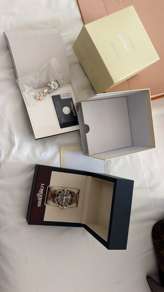 Longines HydroConquest Acero y Oro Automático