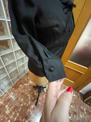 BLUSA VINTAGE SECRETARIA ( ver medidas)