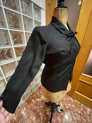 BLUSA VINTAGE SECRETARIA ( ver medidas)