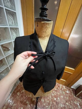 BLUSA VINTAGE SECRETARIA ( ver medidas)