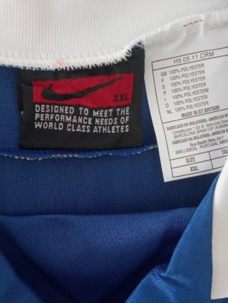 Camiseta clásica Italia. Talla XL