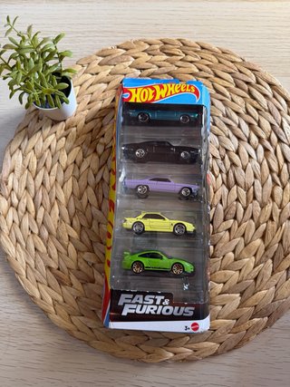 Hot Wheels Fast & Furious Set 5 Coches