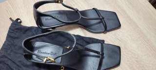 Sandalias Massimo Dutti Negras Talla 37