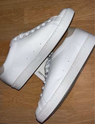 Zapatillas Zara Home Blancas Talla 39