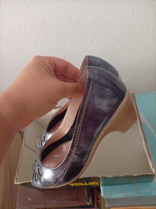 Zapatos Pitillos azules