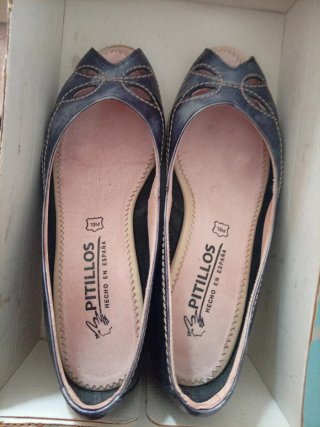 Zapatos Pitillos azules