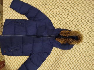 Chaquetón niño talla 10 azul