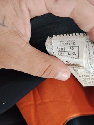 Traje neopreno Tribord 5.5mm hombre . Talla 50