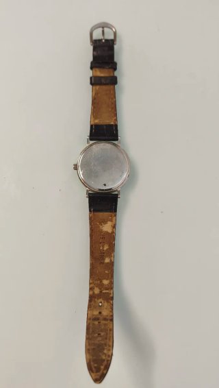 Reloj INTI Plata y Negro