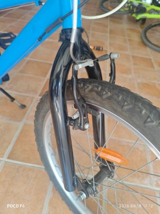 Bicicleta Rockrider 320 20 Azul