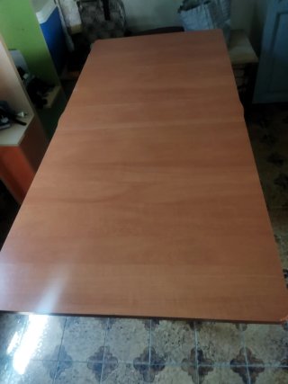 Mesa extensible madera doble ala