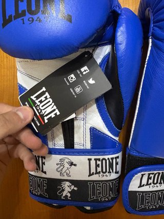 Guantes de Boxeo Leone Amateur Azul