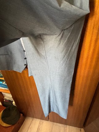 Traje de vestir gris