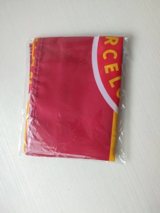 Bandera RCD Espanyol con Bandera de España