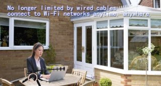 Antena WiFi 16 dBi con trípode