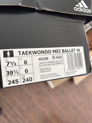 Adidas Taekwondo Talla 39 1/3