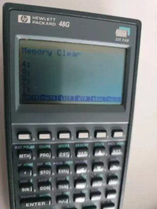 Calculadora HP 48G Científica Programable 32K RAM