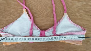 Bikini niña estampado de rayas colores